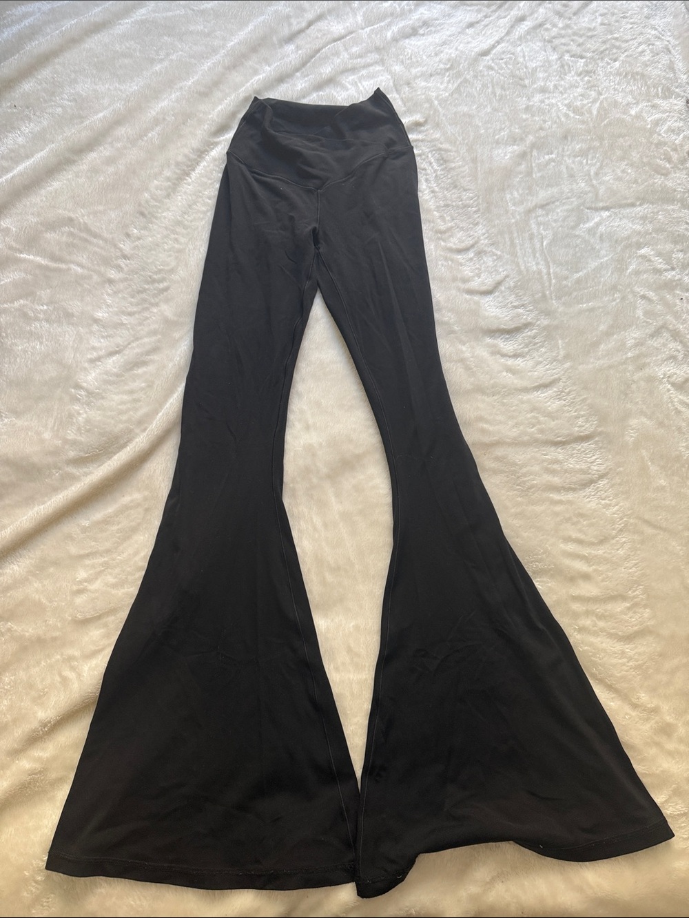 aerie crossover flared leggings size small